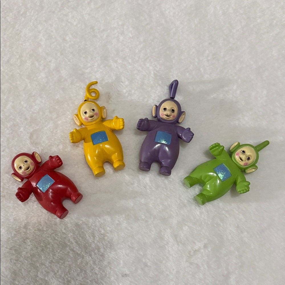 Vintage Teletubbies Kids Toy Set